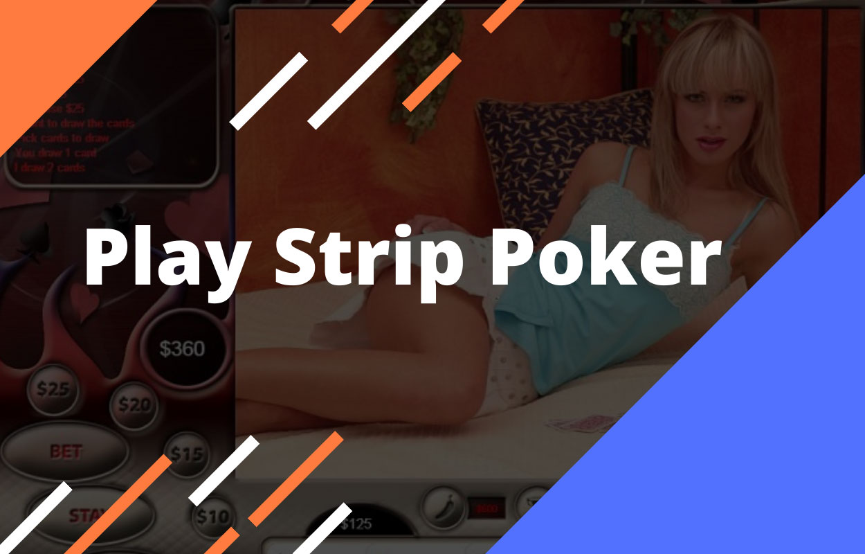 What is strip poker?